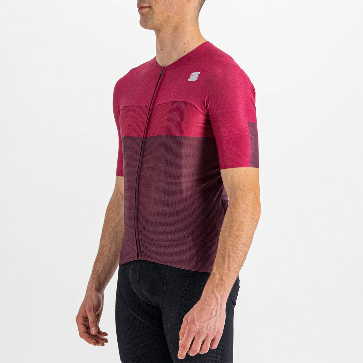 Maillot corto Light Pro lila-fucsia de SPORTFUL para ciclistas que buscan comodidad y estilo