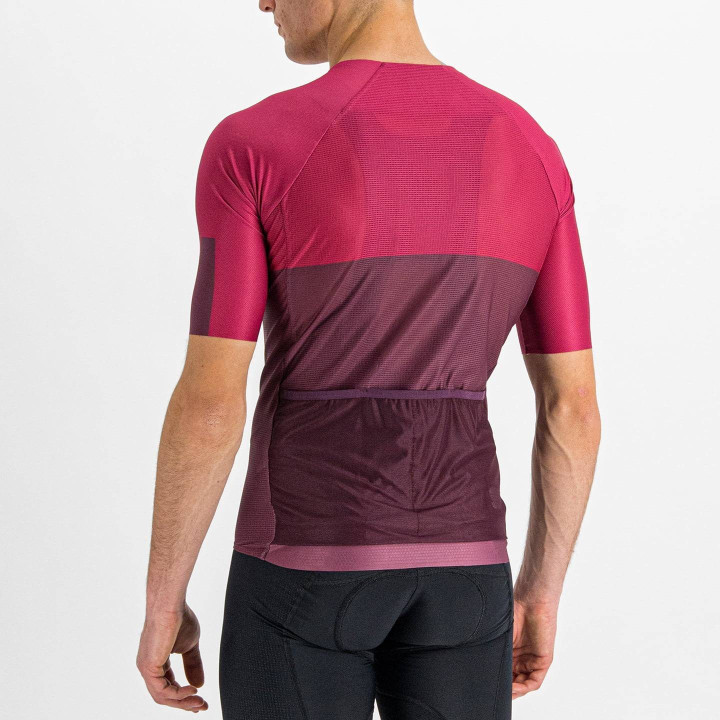 Maillot corto Light Pro lila-fucsia de SPORTFUL para ciclistas que buscan comodidad y estilo