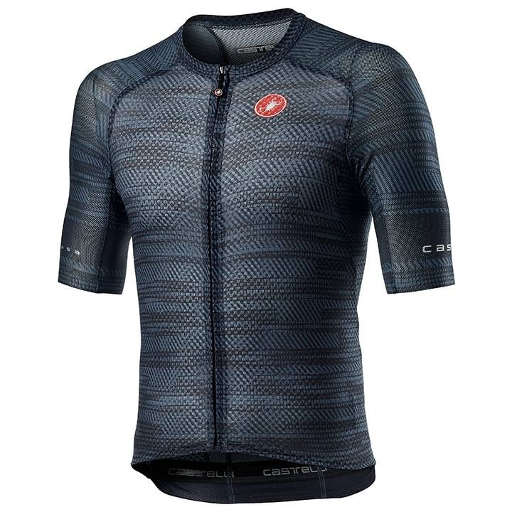 Maillot corto Castelli Climber's 3.0 SL azul: fresco, ligero y cómodo para tus rutas