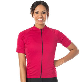 Maillot corto mujer Anara fucsia de Bontrager, estilo y comodidad para ciclistas
