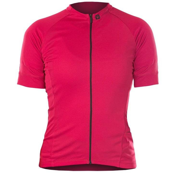 Maillot corto mujer Anara fucsia de Bontrager, estilo y comodidad para ciclistas