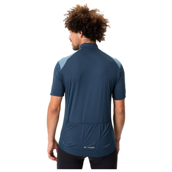 Maillot de Ciclismo VAUDE Matera FZ: Comodidad y Estilo en Azul Oscuro