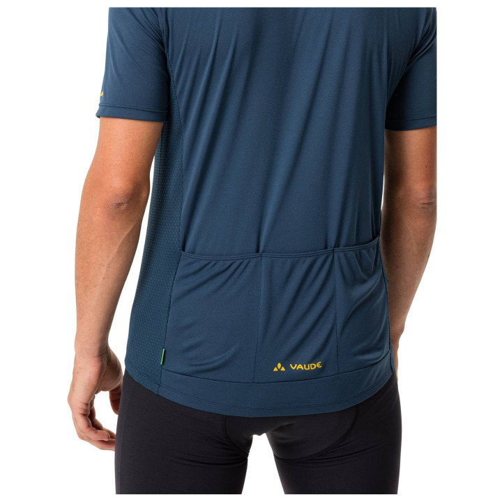 Maillot de Ciclismo VAUDE Matera FZ: Comodidad y Estilo en Azul Oscuro