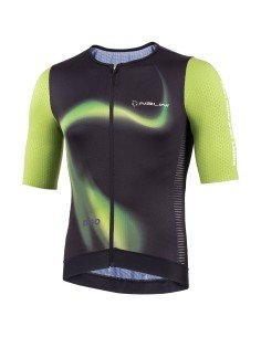 Maillot de ciclismo NALINI verde y negro: estilo y comodidad para tus rutas
