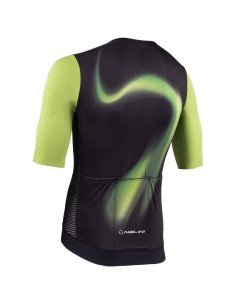 Maillot de ciclismo NALINI verde y negro: estilo y comodidad para tus rutas 2