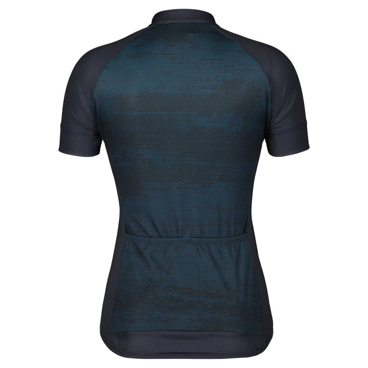 Maillot corto de ciclismo para mujer SCOTT Endurance 30 en azul oscuro, fresco y cómodo para tus rutas