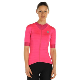 Maillot corto fucsia para mujer de SPORTFUL, comodidad y estilo en cada pedalada