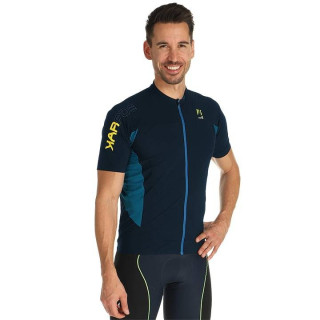 Maillot corto Pralongia azul de KARPOS: comodidad y estilo para tus rutas en bici