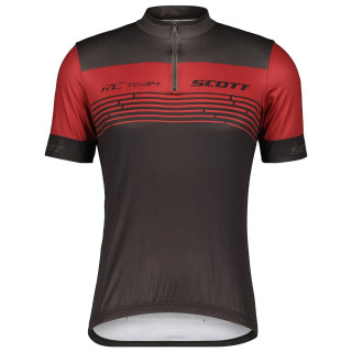 Maillot SCOTT RC Team 20 para ciclistas: comodidad y estilo en rojo y negro