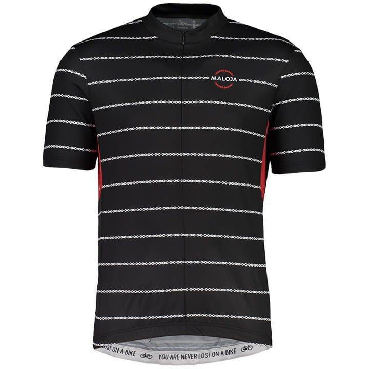 Maillot corto PushbikersM de MALOJA: comodidad y estilo para tus rutas en bici