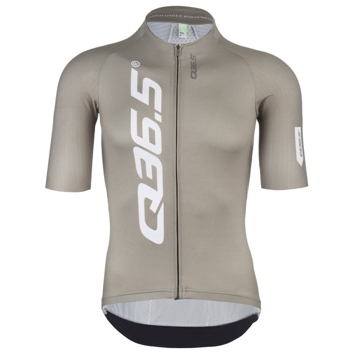 Maillot corto R2 Signature beige de Q36.5: estilo y frescura para tus rutas en bici