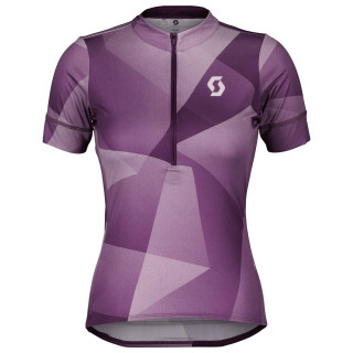 Maillot SCOTT Endurance 15 lila para mujer, ideal para ciclistas cómodas y con estilo