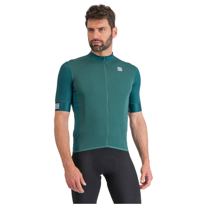 Maillot corto SRK verde de SPORTFUL: comodidad y frescura para tus rutas en bici