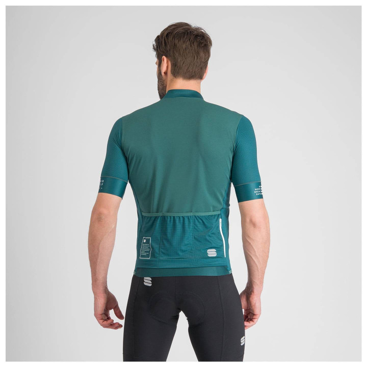 Maillot corto SRK verde de SPORTFUL: comodidad y frescura para tus rutas en bici