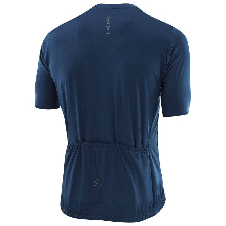 Maillot de ciclismo LÖFFLER: comodidad y estilo en azul oscuro