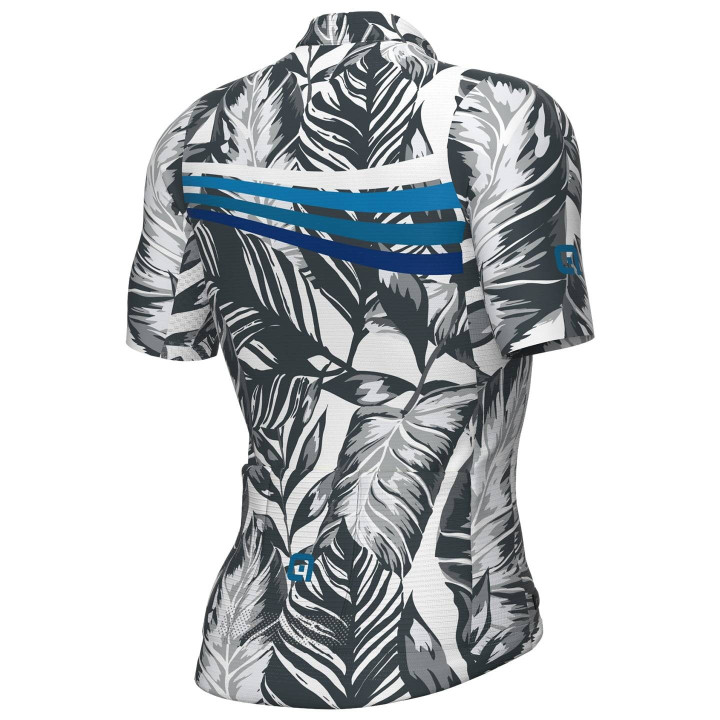 Maillot corto ALÉ Wild gris: comodidad y estilo para tus rutas en bici