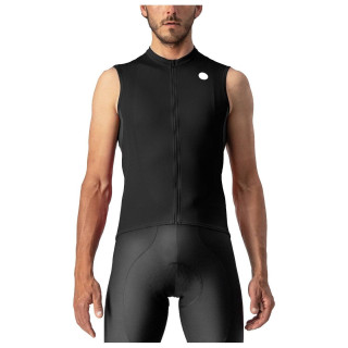 Maillot sin mangas Entrata VI negro de CASTELLI para ciclistas cómodos y con estilo