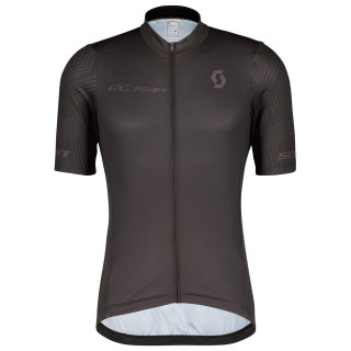 Maillot SCOTT RC Team 10 negro y gris para ciclistas que buscan comodidad y estilo