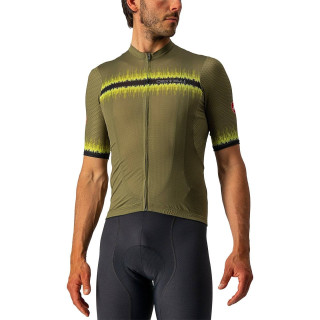 Maillot Grimpeur verde de CASTELLI: comodidad y frescura para tus rutas en bici