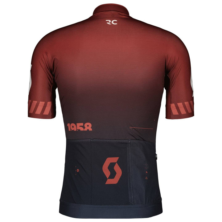 Maillot corto SCOTT RC Pro azul: comodidad y frescura para tus rutas en bici