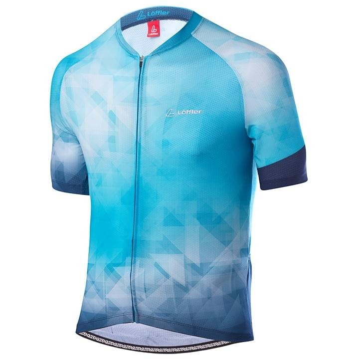 Maillot LÖFFLER Aero azul: comodidad y frescura para tus paseos en bici