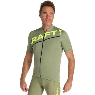 Maillot de ciclismo Craft Endurance: fresco, cómodo y con estilo en verde y amarillo neón