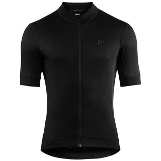 Maillot corto CRAFT Essence negro: comodidad y estilo para ciclistas