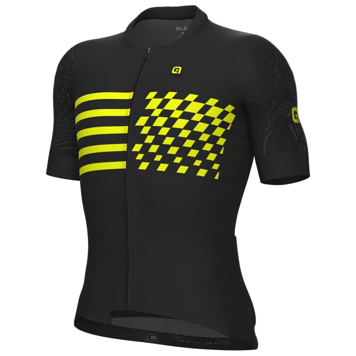 Maillot de ciclismo corto negro ALÉ Play: comodidad y estilo para tus rutas