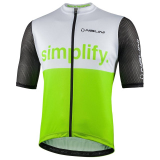 Maillot corto NALINI New Classica verde para ciclistas que buscan estilo y comodidad