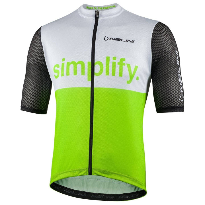 Maillot corto NALINI New Classica verde para ciclistas que buscan estilo y comodidad