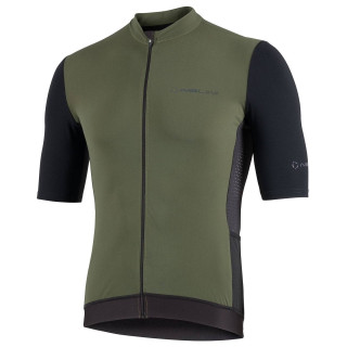 Maillot NALINI New Sun Block verde y negro para ciclismo, ideal para cualquier clima