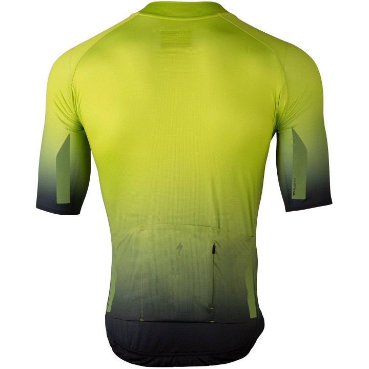 Maillot corto Specialized Hyprviz SL Air amarillo neón: comodidad y visibilidad para ciclistas