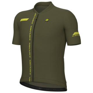 Maillot corto ALÉ Follow Me en verde oscuro, comodidad y estilo para ciclistas