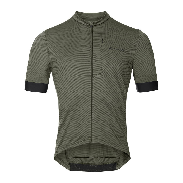 Maillot corto Kuro oliva de VAUDE, frescura y estilo para cada pedalada