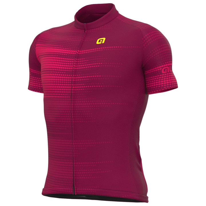 Maillot corto ALÉ Turbo rojo: comodidad y frescura en tus rutas en bicicleta