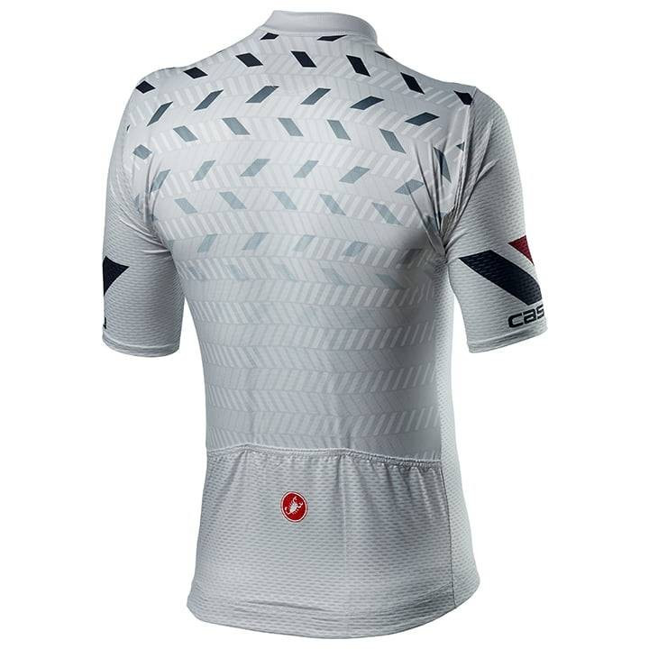 Maillot corto Avanti gris de CASTELLI: estilo y comodidad para ciclistas