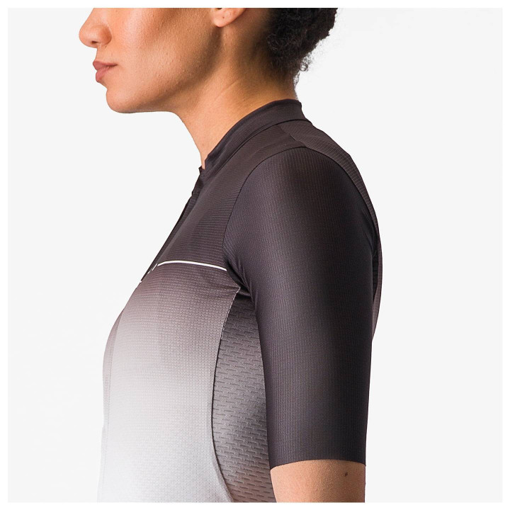 Maillot de Ciclismo CASTELLI Salita en Negro, Plateado y Gris: Estilo y Comodidad para Ciclistas