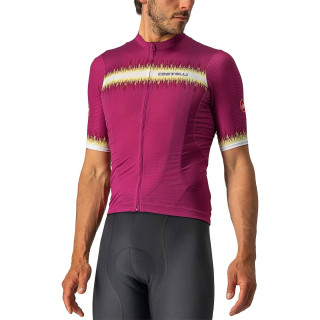 Maillot Grimpeur lila CASTELLI: comodidad y estilo para tus rutas en bici