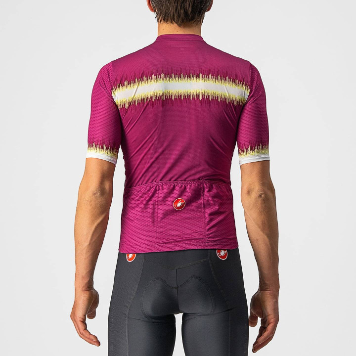 Maillot Grimpeur lila CASTELLI: comodidad y estilo para tus rutas en bici