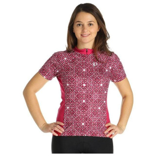 Maillot corto mujer Pearl Izumi Select Escape LTD rojo, cómodo y fresco para tus paseos en bici