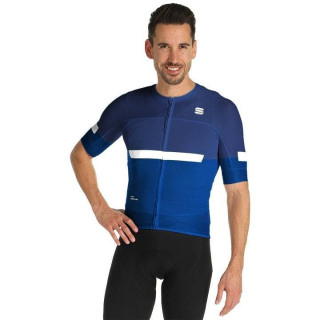 Maillot corto azul SPORTFUL Evo: comodidad y frescura para tus rutas en bici