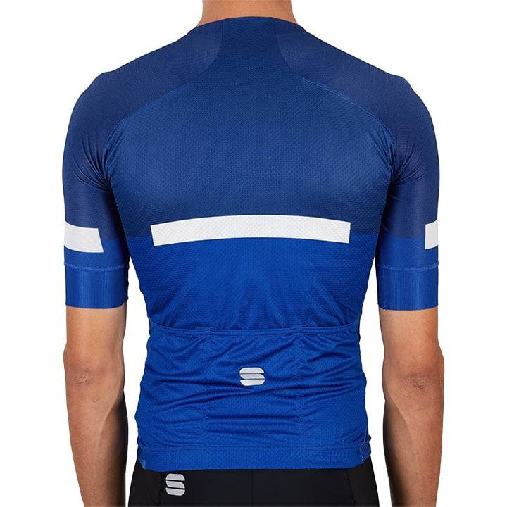 Maillot corto azul SPORTFUL Evo: comodidad y frescura para tus rutas en bici