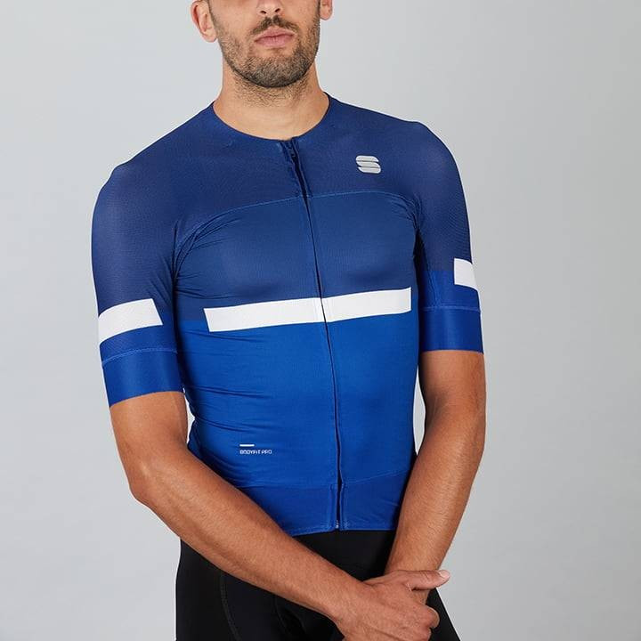 Maillot corto azul SPORTFUL Evo: comodidad y frescura para tus rutas en bici