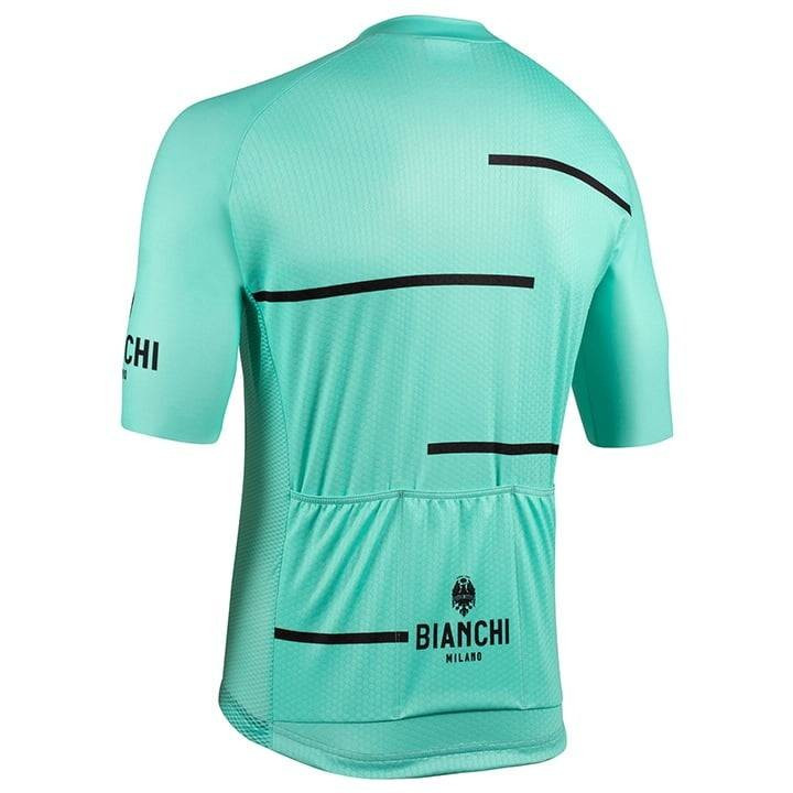 Maillot Disueri verde y negro de BIANCHI MILANO: estilo y comodidad en cada pedalada