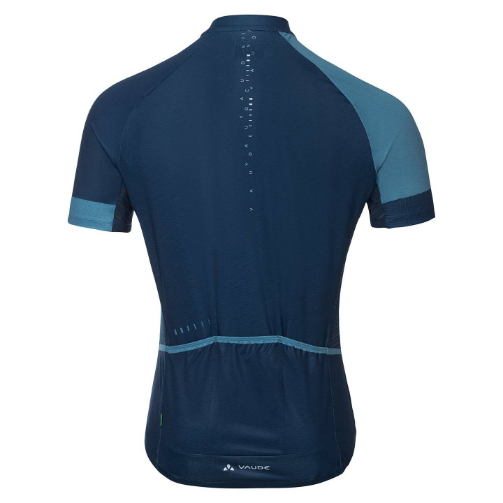 Maillot VAUDE Posta FZ azul: comodidad y frescura para tus rutas en bici