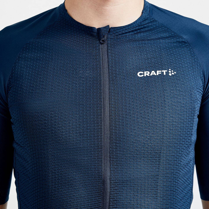 Maillot Pro Nano azul oscuro de CRAFT: comodidad y frescura para tus rutas en bici