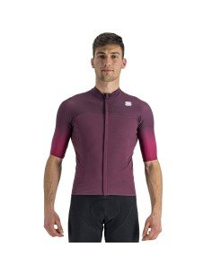 Maillot corto lila SPORTFUL: comodidad y estilo para tus rutas en bici