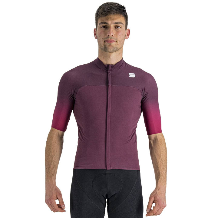 Maillot corto lila SPORTFUL: comodidad y estilo para tus rutas en bici