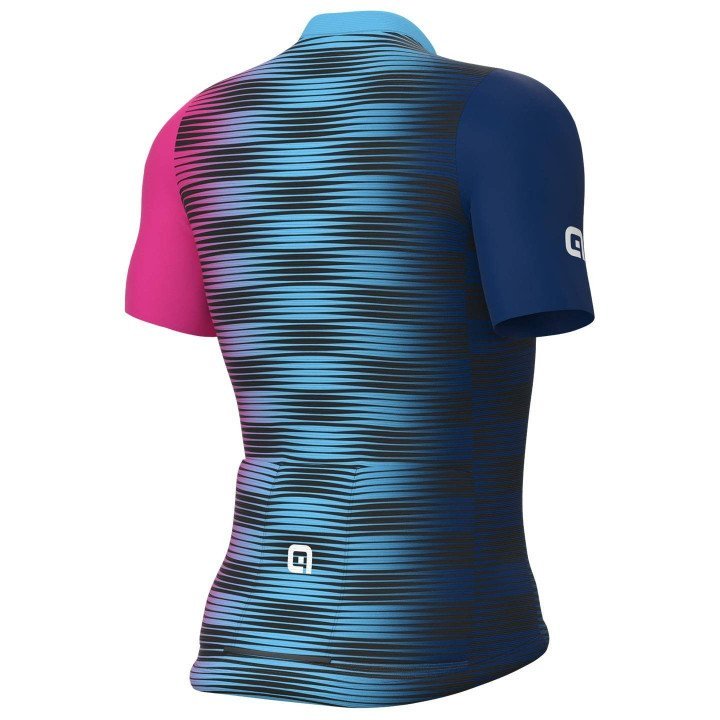 Maillot de ciclismo ALÉ Dinamica azul: comodidad y estilo para tus rutas