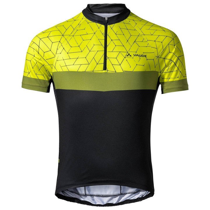 Maillot de Ciclismo VAUDE Posta HZ: Comodidad y Estilo en Verde y Negro